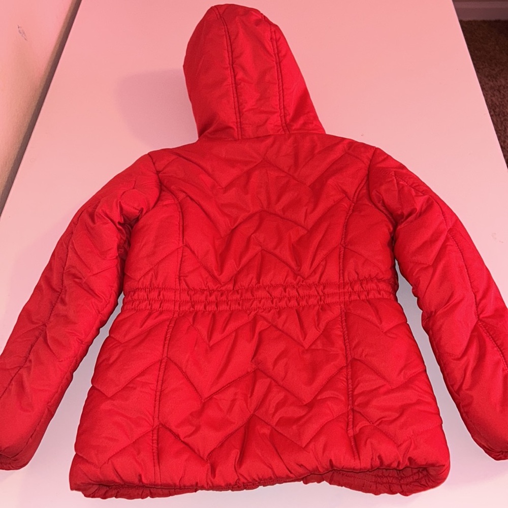 Girls Red Jacket - Picture 3 of 3
